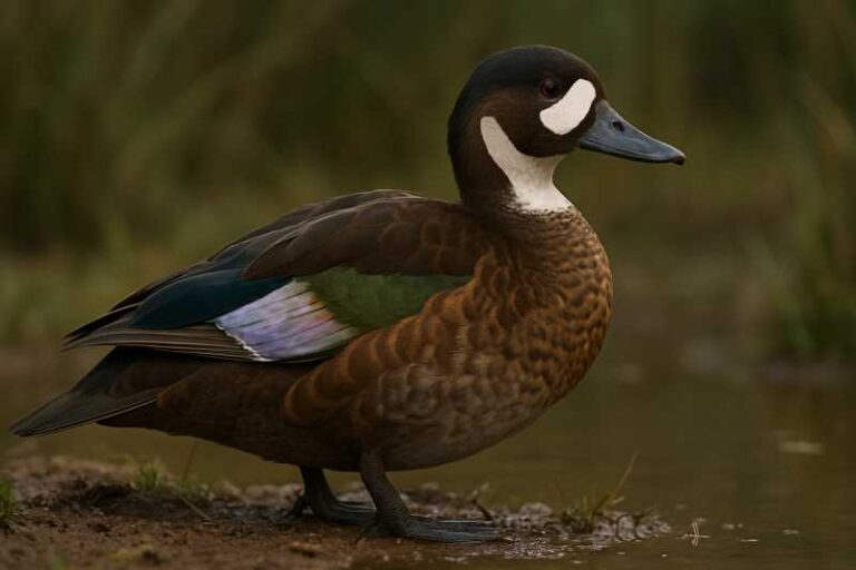 Image of a Bronze-winged Duck in its natural habitat