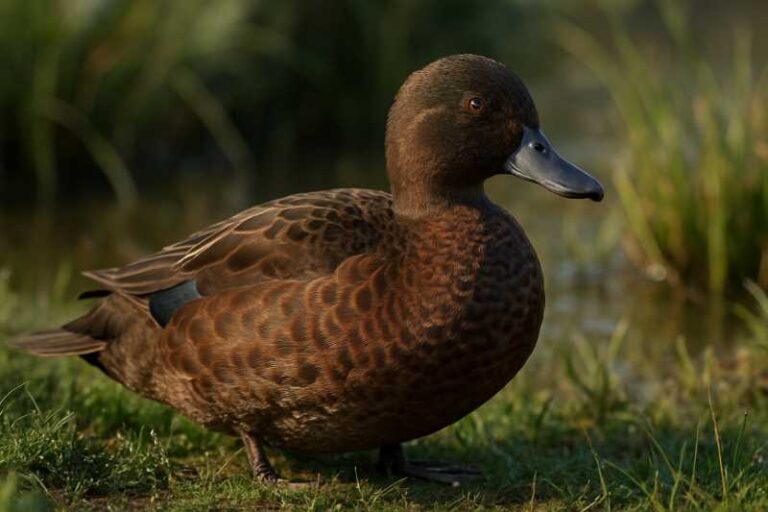 Image of a Brown Teal in its natural habitat