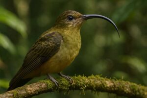Image of a Buff-tailed Sicklebill in its natural habitat