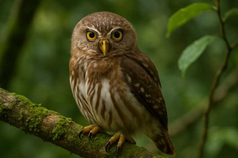 Image of a Central American Pygmy Owl in its natural habitat