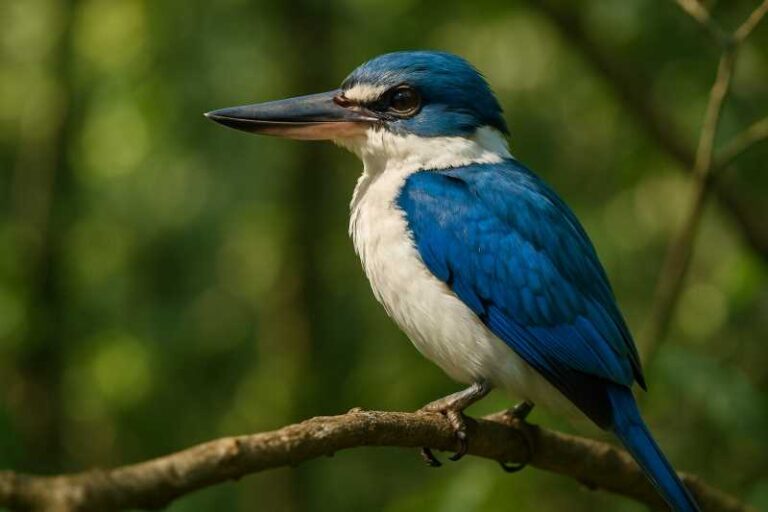 Image of a Collared Kingfisher in its natural habitat