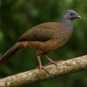 Image of a Colombian Chachalaca in its natural habitat