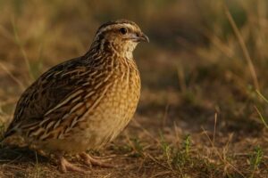 Image of a Common Quail in its natural habitat