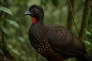 Image of a Crested Guan in its natural habitat