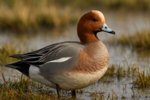 Image of a Eurasian Wigeon in its natural habitat