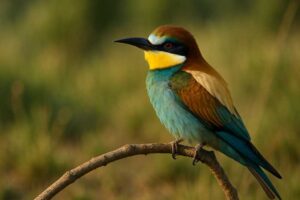 Image of a European Bee-eater in its natural habitat