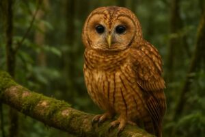 Image of a Fulvous Owl in its natural habitat