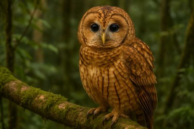 Image of a Fulvous Owl in its natural habitat