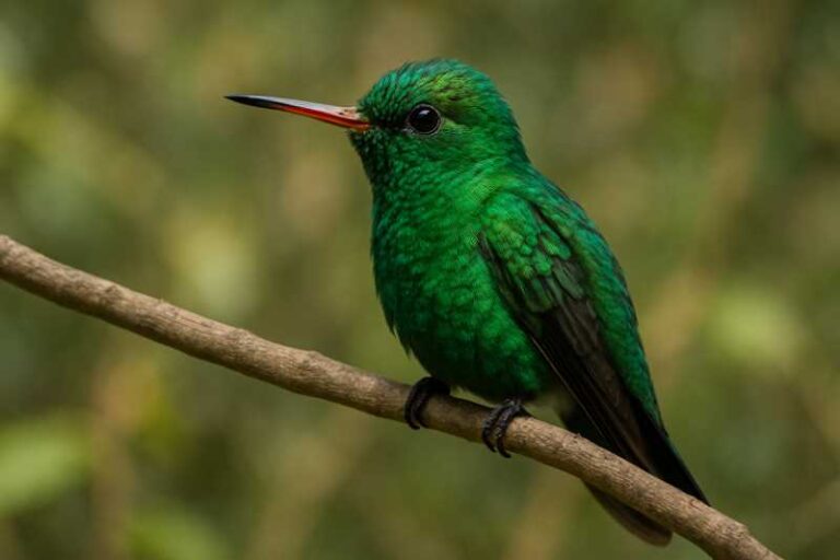 Image of a Garden Emerald in its natural habitat