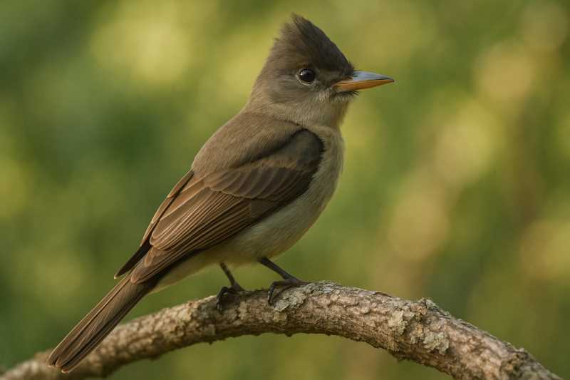 Image of a Greater Pewee in its natural habitat