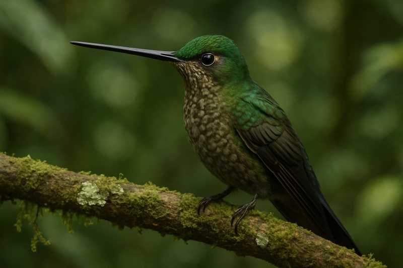 Image of a Green-fronted Lancebill in its natural habitat