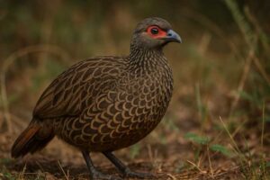 Image of a Handsome Spurfowl in its natural habitat