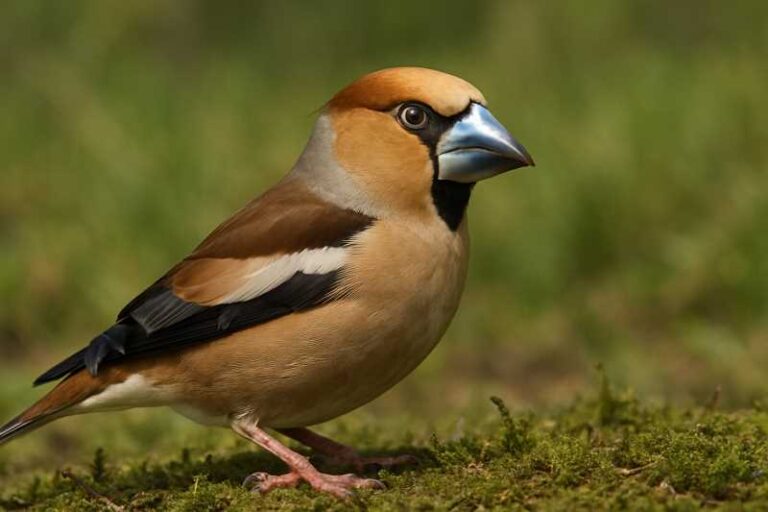 Image of a Hawfinch in its natural habitat