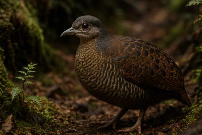 Image of a Highland Tinamou in its natural habitat