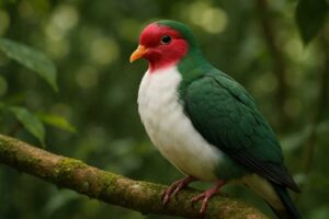 Image of a Jambu Fruit Dove in its natural habitat