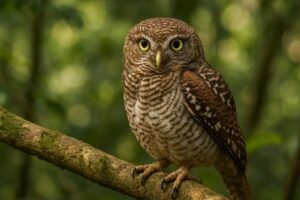 Image of a Jungle Owlet in its natural habitat