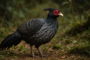 Image of a Kalij Pheasant in its natural habitat