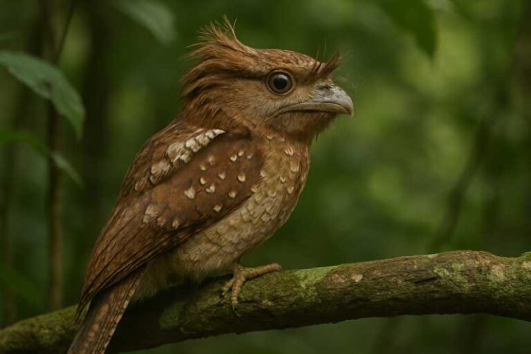 Image of a Large Frogmouth in its natural habitat
