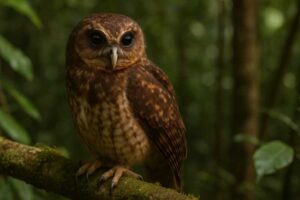 Image of a Makira Owl in its natural habitat
