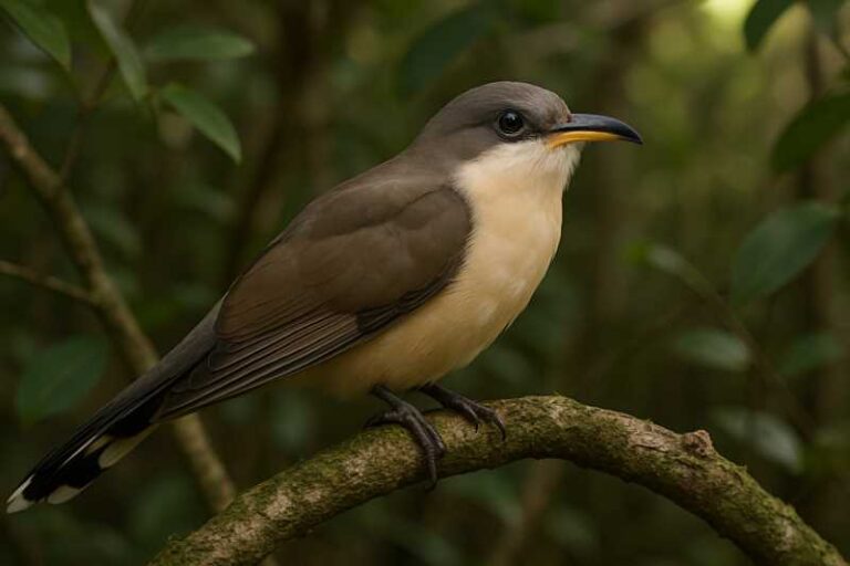 Image of a Mangrove Cuckoo in its natural habitat