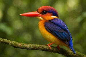 Image of a Manus Dwarf Kingfisher in its natural habitat