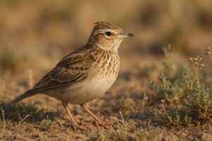 Image of a Mediterranean Short-toed Lark in its natural habitat