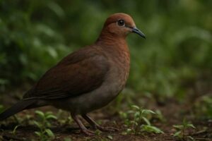 Image of a Mindanao Brown Dove in its natural habitat