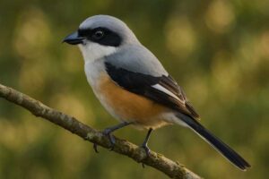 Image of a Mountain Shrike in its natural habitat