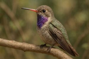 Image of a Oasis Hummingbird in its natural habitat
