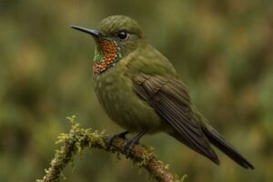 Image of a Olivaceous Thornbill in its natural habitat