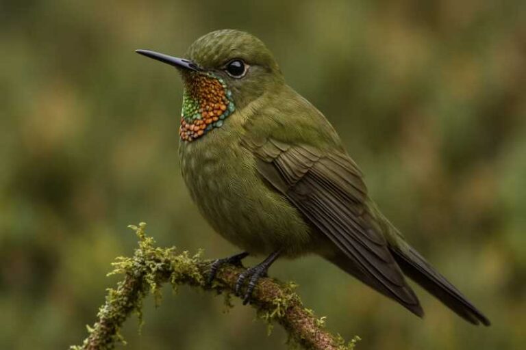 Image of a Olivaceous Thornbill in its natural habitat