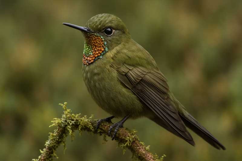 Image of a Olivaceous Thornbill in its natural habitat