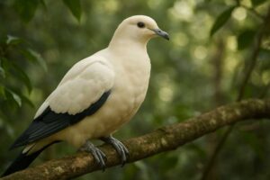 Image of a Pied Imperial Pigeon in its natural habitat