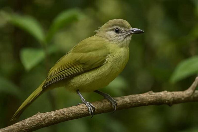 Image of a Plain Greenbul in its natural habitat
