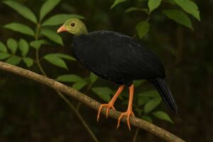 Image of a Red-billed Brushturkey in its natural habitat