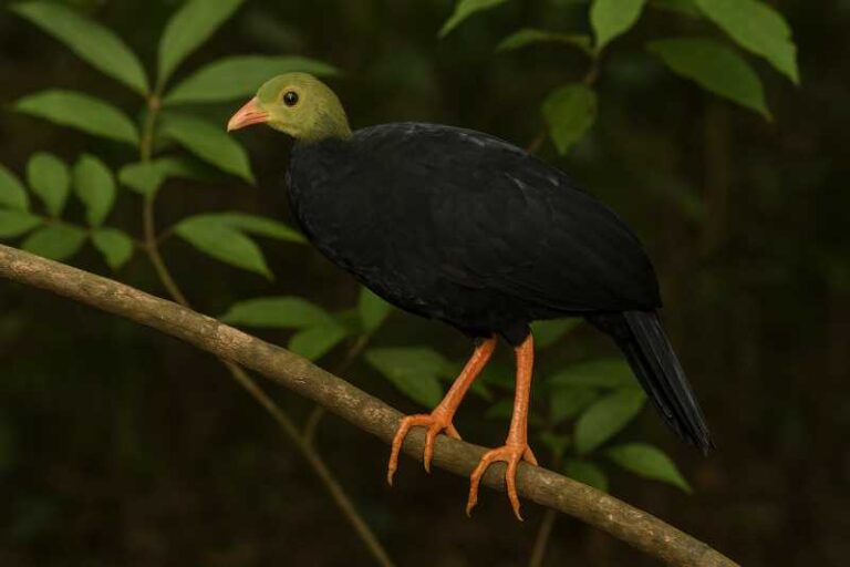 Image of a Red-billed Brushturkey in its natural habitat