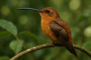 Image of a Reddish Hermit in its natural habitat