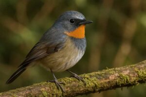 Image of a Rufous-gorgeted Flycatcher in its natural habitat