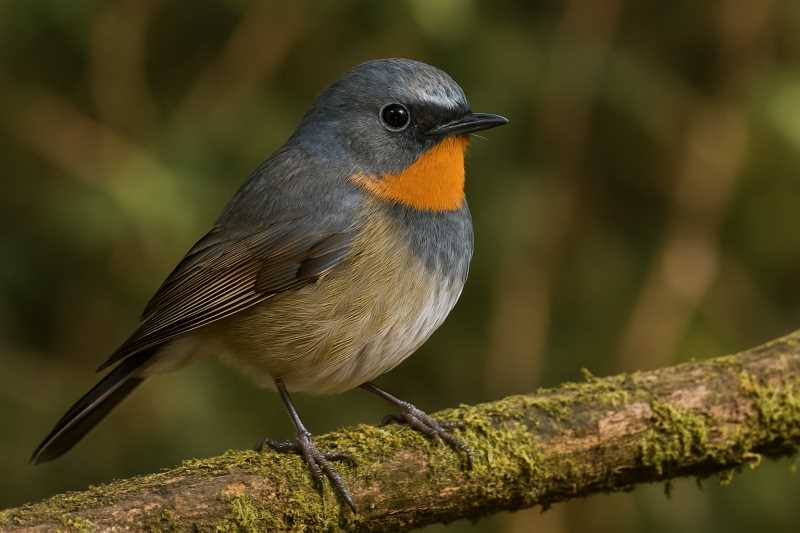 Image of a Rufous-gorgeted Flycatcher in its natural habitat