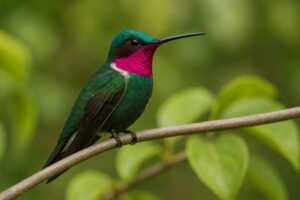Image of a Stripe-breasted Starthroat in its natural habitat