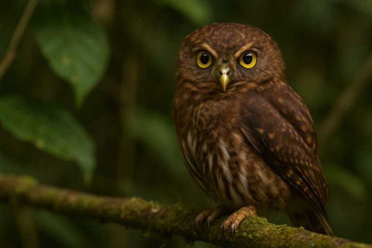 Image of a Subtropical Pygmy Owl in its natural habitat