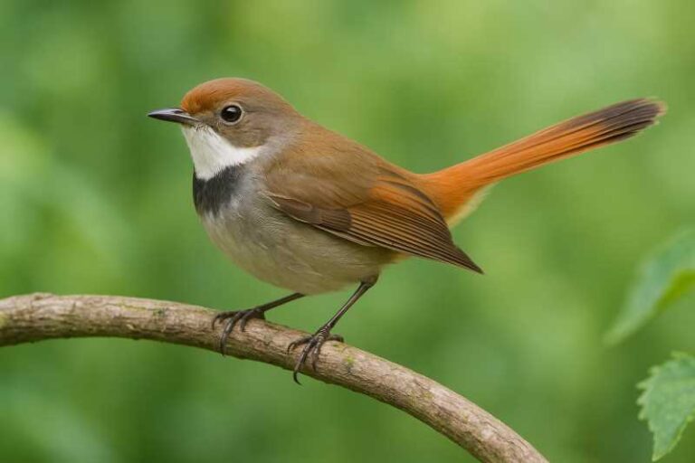 Image of a Sulawesi Fantail in its natural habitat