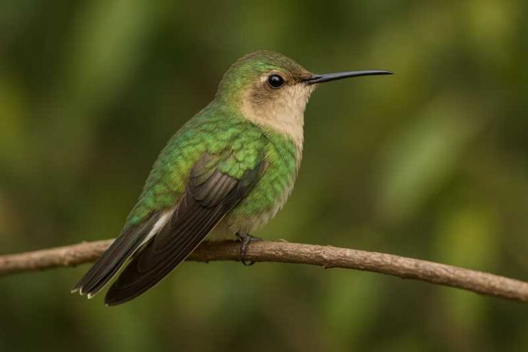 Image of a Tepui Goldenthroat in its natural habitat