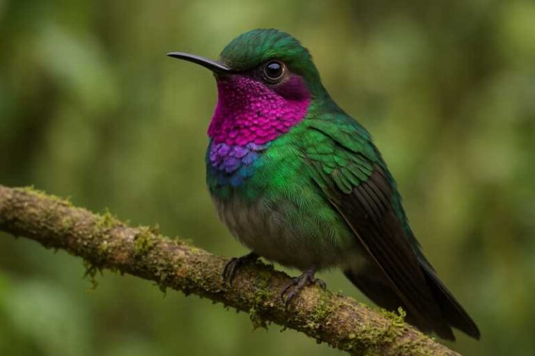 Image of a Tourmaline Sunangel in its natural habitat