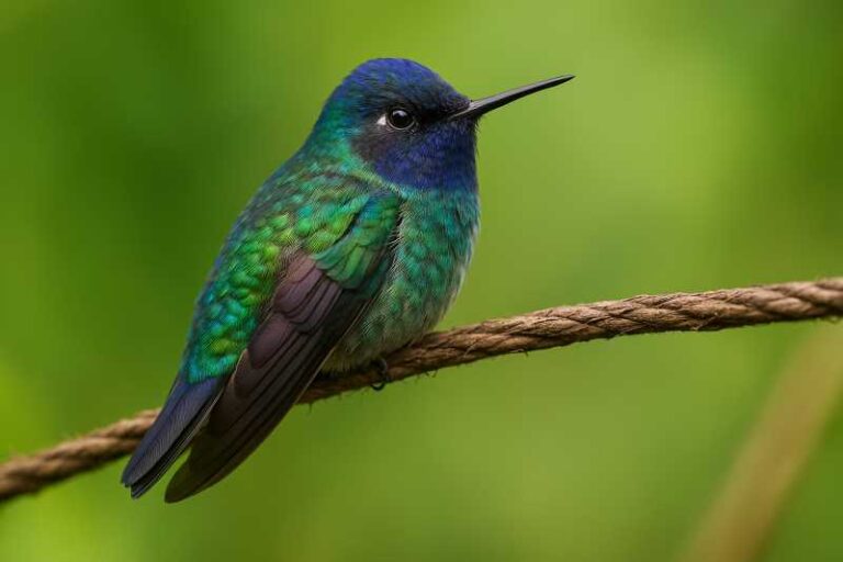 Image of a Violet-headed Hummingbird in its natural habitat