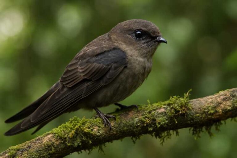 Image of a Volcano Swiftlet in its natural habitat