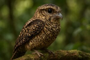 Image of a Wallace's Owlet-nightjar in its natural habitat