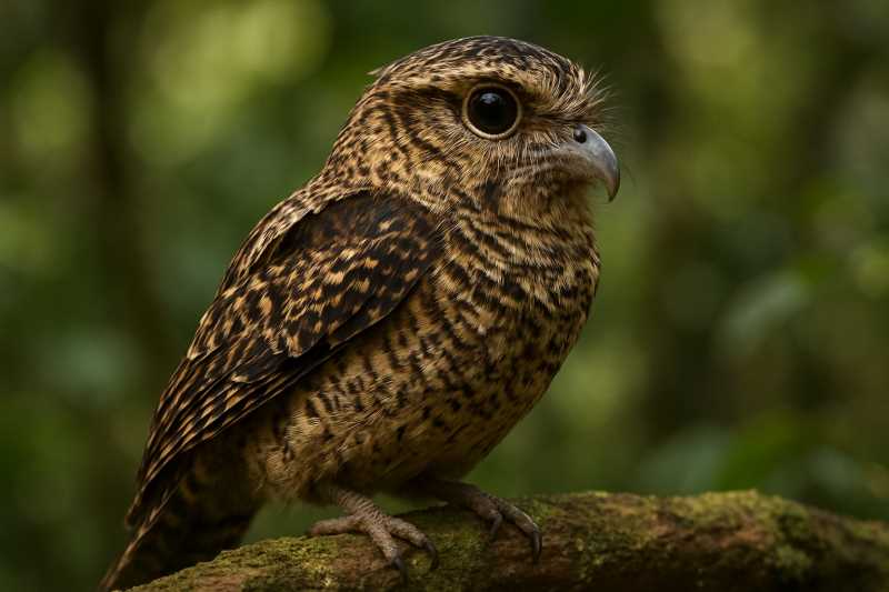Image of a Wallace's Owlet-nightjar in its natural habitat
