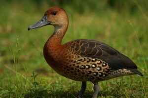 Image of a West Indian Whistling Duck in its natural habitat