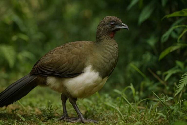 Image of a White-bellied Chachalaca in its natural habitat